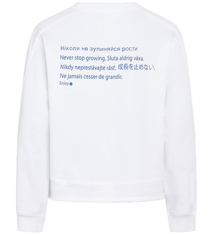 Grunt Sweatshirt - Hellin - Hvid