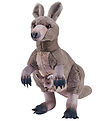 Wild Republic Bamse - Artist Collection - 24x40 - Kænguru m. Ung