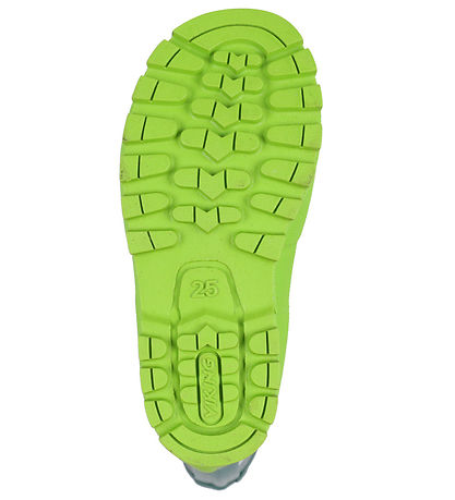 Viking Gummistøvler - Jolly - Bottlegreen/Multi m. Drage
