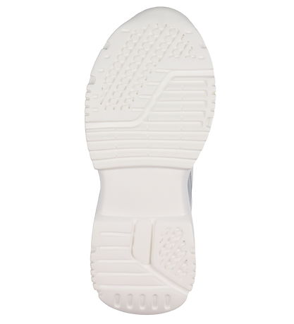 Calvin Klein Sko - Low Cut Lace Up - Hvid/Aquamarine