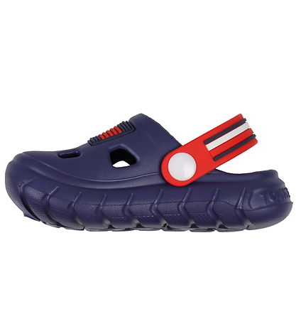 Tommy Hilfiger Sandaler - Comfy - Blå/Rød
