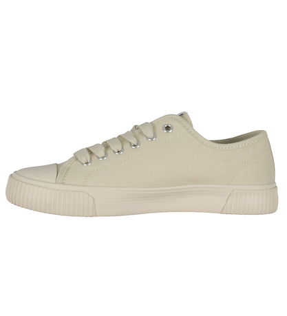 Calvin Klein Sko - Low Cut Lace-Up - Beige