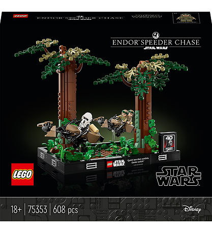 LEGO® Star Wars - Diorama Med Speederjagt På... 75353 - 608 Dele