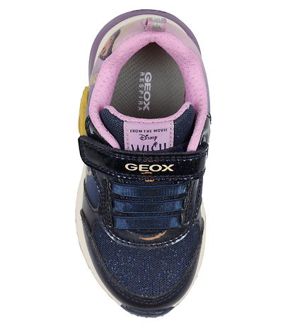 Geox Sko m. Lys - Spaceclub - Ønsket - Navy/Lavender