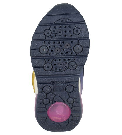 Geox Sko m. Lys - Spaceclub - Ønsket - Navy/Lavender