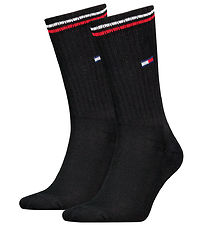 Tommy Hilfiger Strømper - 2-pak - Sort