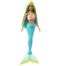 Barbie Dukke - 30 cm - Core - Havfrue - Blå/Grøn