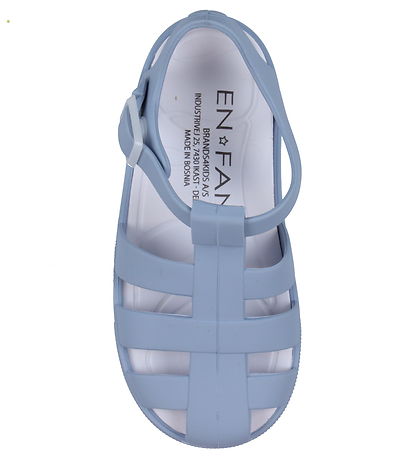 En Fant Badesandaler - Solid - Dusty Blue