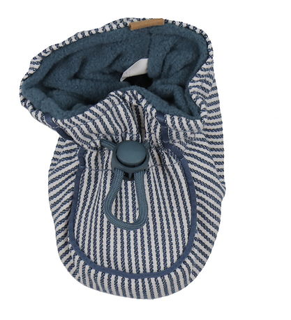 Melton Futter - Striped - Dark Denim