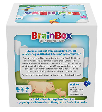 Asmodee - Brainbox Huskespil - Billeder
