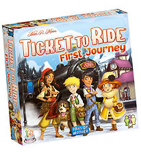 Asmodee - Ticket To Ride Brætspil - First Journey - Nordic