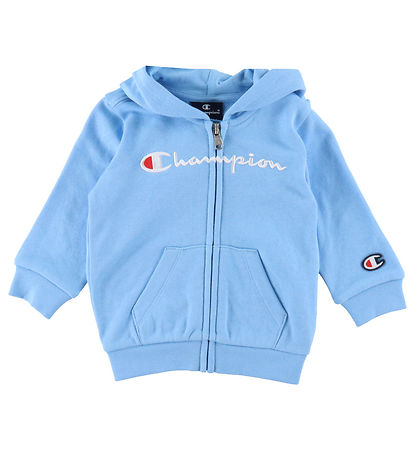 Champion Sweatsæt - Full Zip - Alaskan Blue