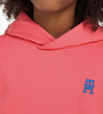 Tommy Hilfiger Hættetrøje - Monogram - Glamour Pink