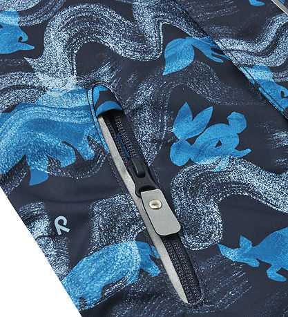 Reima Flyverdragt - Puhuri - Navy m. Print