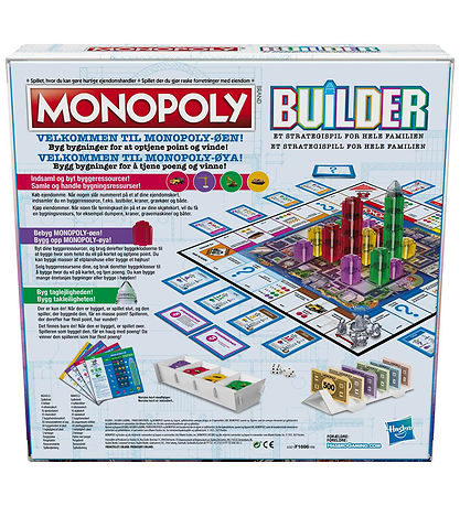 Hasbro Brætspil - Monopoly Builder