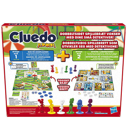 Hasbro Brætspil - Cluedo Junior - 2-i-1