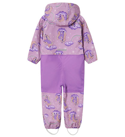 Name It Softshelldragt m. Fleece - NmfAlfa - Orchid Bloom m. Enh