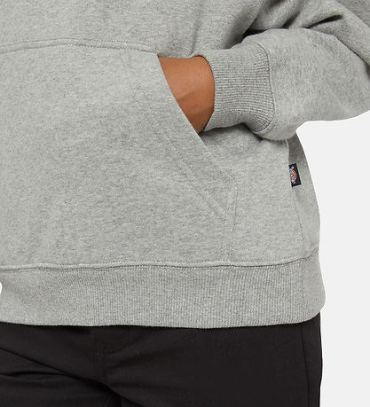 Dickies Hættetrøje - Youth Oakport - Heather Gray