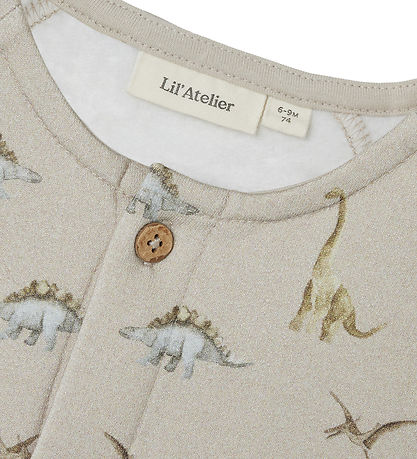 Lil Atelier Cardigan - NbmBibo - Silver Lining