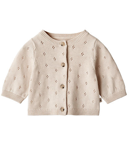 Wheat Cardigan - Strik - Maia - Sandshell