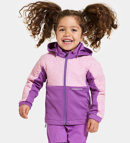 Didriksons Softshelljakke - Briska - Tulip Purple