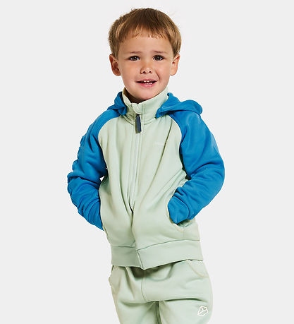 Didriksons Softshelljakke m. Fleece - Corin - Blue Lagoon