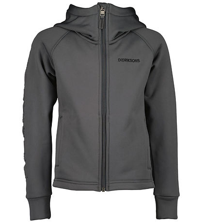 Didriksons Softshelljakke m. Fleece - Hekto - Coal Black