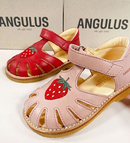 Angulus Sandaler - Jordbær - Red
