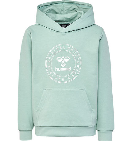 Hummel Hættetrøje - hmlCuatro Circle - Blue Surf
