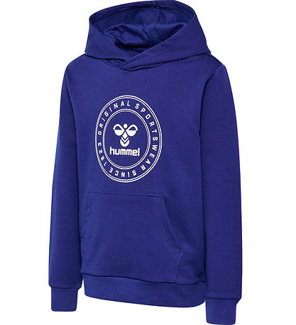 Hummel Hættetrøje - hmlCuatro Circle - Estate Blue