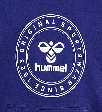 Hummel Hættetrøje - hmlCuatro Circle - Estate Blue