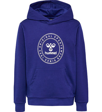Hummel Hættetrøje - hmlCuatro Circle - Estate Blue