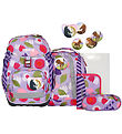 Ergobag Skoletaskesæt - Pack - Flower PowBear