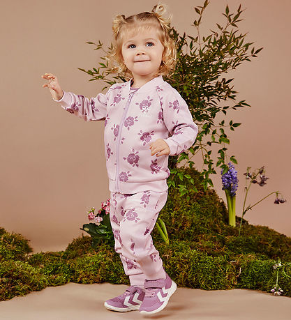 Hummel Cardigan - HmlFlori - Winsome Orchid