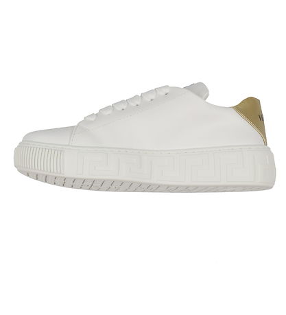 Versace Sko - La Greca - Hvid m. Guld