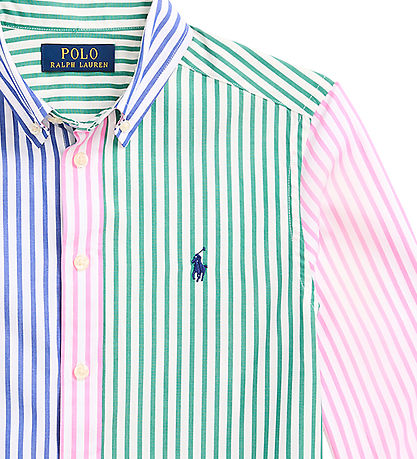 Polo Ralph Lauren Skjorte - Funshirt Multi Stripe