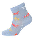 Melton Strømper - Faded Denim