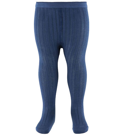 MP Strømpebukser - Rib - True Blue