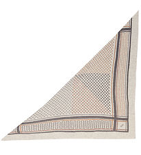 Lala Berlin Tørklæde - 162x85 - Triangle Puzzle - Flanella Sage