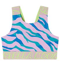 Stella McCartney Kids Træningstop - Rosa/Blå/Grønstribet