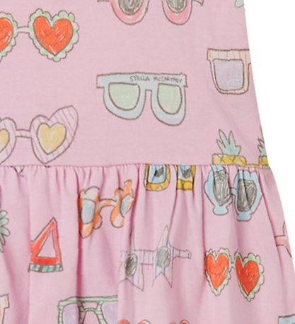 Stella McCartney Kids Kjole - Rosa m. Solbriller