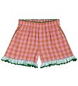 Stella McCartney Kids Shorts - Rosa/Orangeternet m. Grøn
