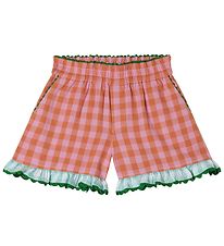 Stella McCartney Kids Shorts - Rosa/Orangeternet m. Grøn