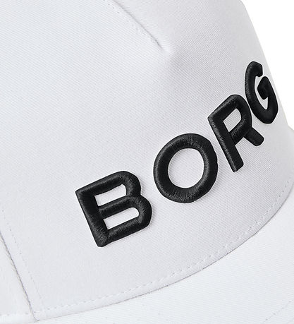 Björn Borg Kasket - Logo - Brilliant White
