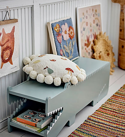 Bloomingville Mini Bænk - Arnie - Alligator - 100x34x30 cm - Grø