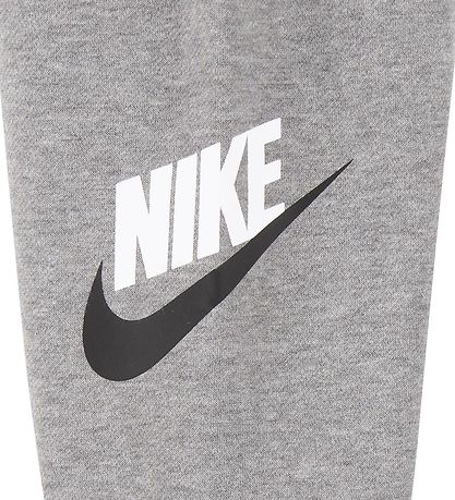 Nike Sweatsæt - Cardigan/Sweatpants/T-shirt - Carbon Heather