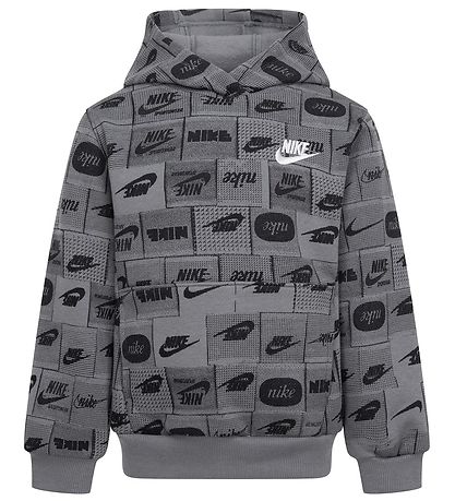 Nike Hættetrøje - Smoke Grey