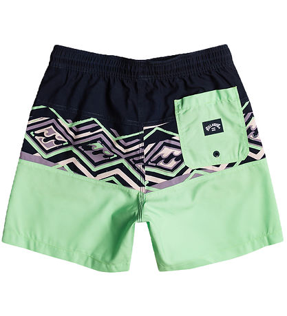 Billabong Badeshorts - Tribong - Navy/Grøn