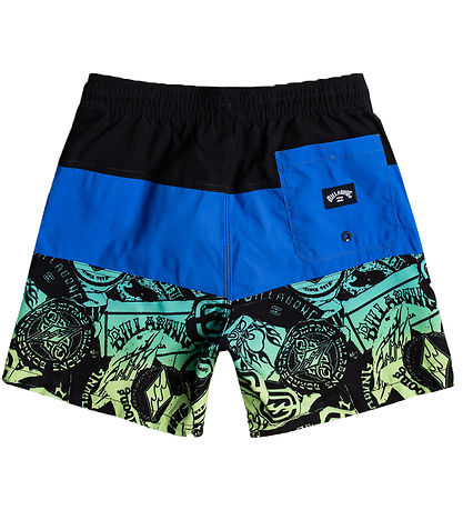 Billabong Badeshorts - Tribong - Navy/Grøn