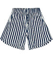 Mads Nørgaard Shorts - Sacky - White Alyssum/Saragasso Sea